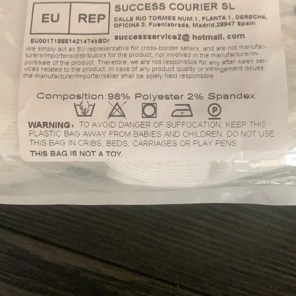 White Expression Socks, Simple & Breathable - Picture 3 of 3